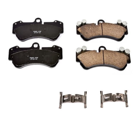 Front Brake Pad Set - Compatible with 2004 - 2006, 2008 - 2010 Porsche Cayenne 2005 2009