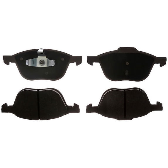 Front Brake Pad Set - Compatible with 2004 - 2007, 2012 - 2018 Ford Focus 2005 2006 2013 2014 2015 2016 2017
