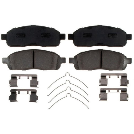 Front Brake Pad Set - Compatible with 2004 - 2009 Ford F-150 - Raybestos