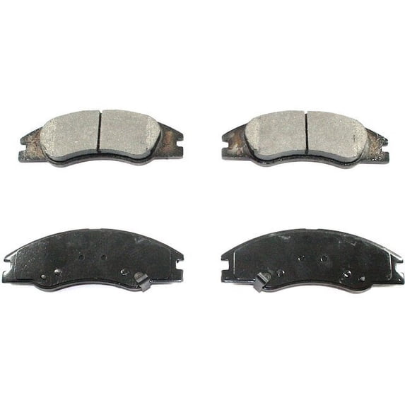 Front Brake Pad Set - Compatible with 2004 - 2009 Kia Spectra 2005 2006 2007 2008