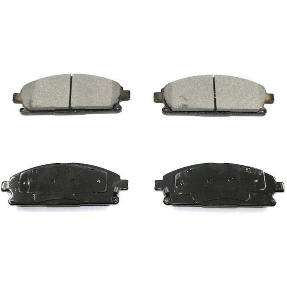 Front Brake Pad Set - Compatible with 2004 - 2009 Nissan Quest 2005 2006 2007 2008