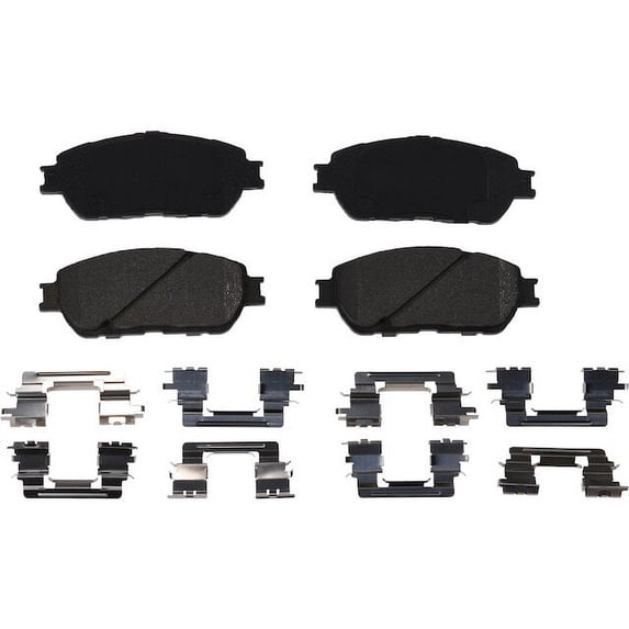 Front Brake Pad Set - Compatible with 2004 - 2010 Toyota Sienna 2005 2006 2007 2008 2009