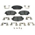 thumbnail image 1 of Front Brake Pad Set - Compatible with 2004 - 2010 Toyota Sienna 2005 2006 2007 2008 2009, 1 of 2