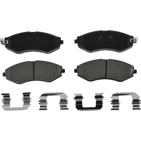 Front Brake Pad Set - Compatible with 2004 - 2011 Chevy Aveo 2005 2006 2007 2008 2009 2010