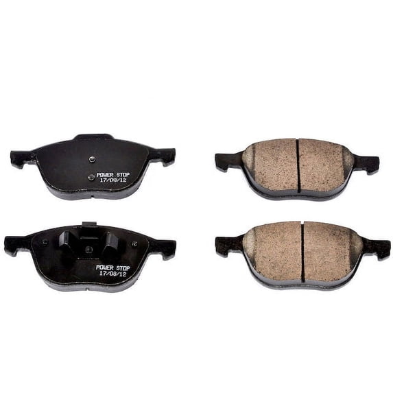 Front Brake Pad Set - Compatible with 2004 - 2013 Mazda 3 2005 2006 2007 2008 2009 2010 2011 2012