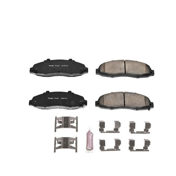 Front Brake Pad Set - Compatible with 2004 Ford F-150 Heritage