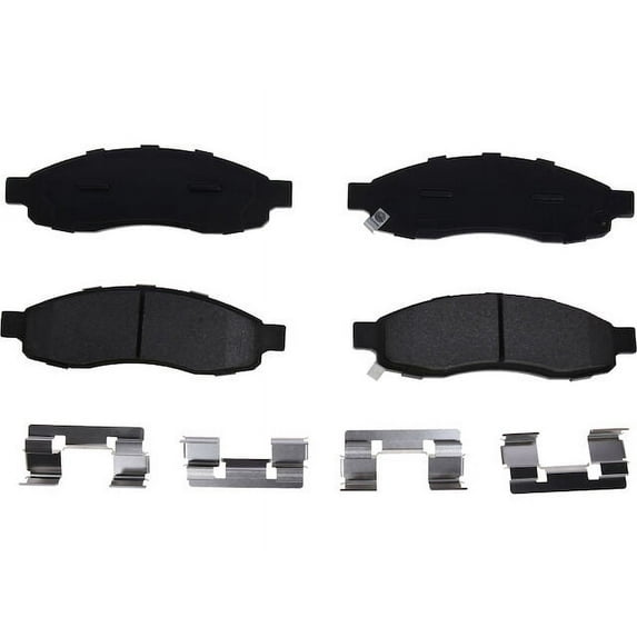 Front Brake Pad Set - Compatible with 2004 Nissan Pathfinder Armada 5.6L V8