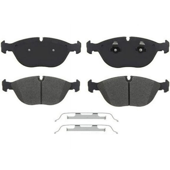 Front Brake Pad Set - Compatible with 2005 - 2006 Chrysler Crossfire S.R.T-6 Supercharged