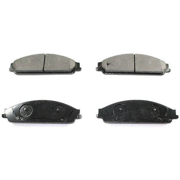 Front Brake Pad Set - Compatible with 2005 - 2007 Ford Freestyle 2006
