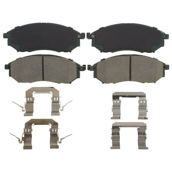 Front Brake Pad Set - Compatible with 2005 - 2008 INFINITI G35 2006 2007