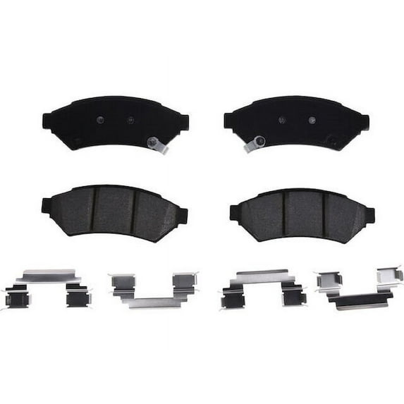 Front Brake Pad Set - Compatible with 2005 - 2008 Pontiac Grand Prix 3.8L V6 2006 2007