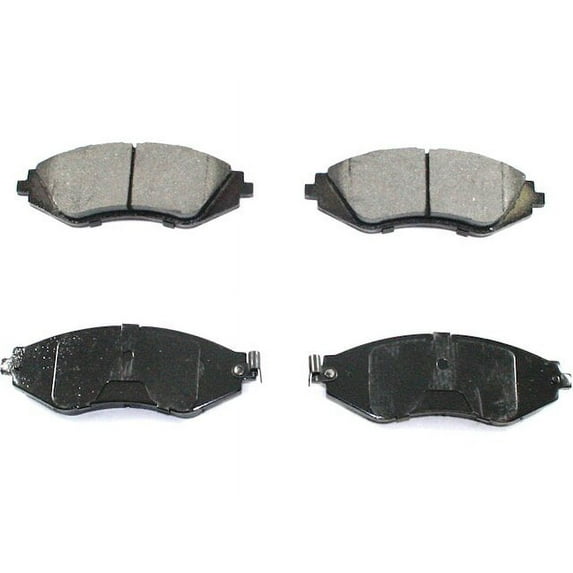 Front Brake Pad Set - Compatible with 2005 - 2008 Suzuki Reno 2006 2007