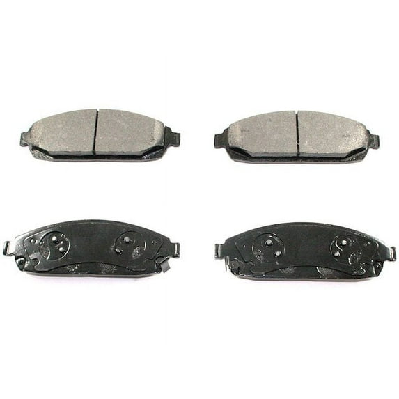 Front Brake Pad Set - Compatible with 2005 - 2010 Jeep Grand Cherokee 2006 2007 2008 2009