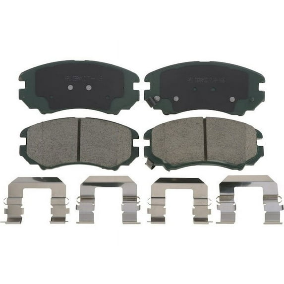 Front Brake Pad Set - Compatible with 2005 - 2010 Kia Sportage 2006 2007 2008 2009