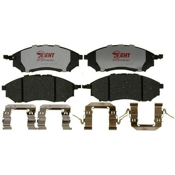 Front Brake Pad Set - Compatible with 2005 - 2012 INFINITI FX35 2006 2007 2008 2009 2010 2011