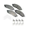 thumbnail image 1 of Front Brake Pad Set - Compatible with 2005 - 2012 Nissan Pathfinder 4.0L V6 2006 2007 2008 2009 2010 2011, 1 of 2