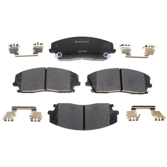 Front Brake Pad Set - Compatible with 2005 - 2013 Chrysler 300 RWD 2006 2007 2008 2009 2010 2011 2012