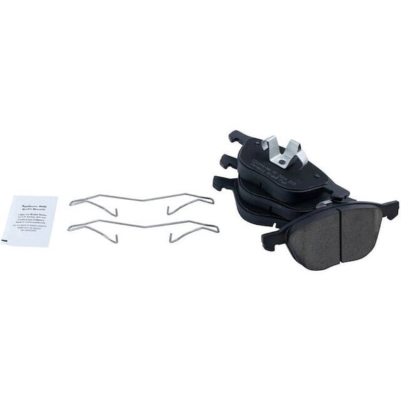 Front Brake Pad Set - Compatible with 2005 - 2018 Ford Focus 2.0L 4-Cylinder 2006 2007 2008 2009 2010 2011 2012 2013 2014 2015 2016 2017