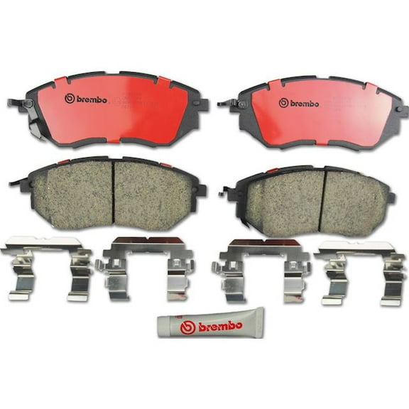 Front Brake Pad Set - Compatible with 2005 - 2019 Subaru Legacy 2006 2007 2008 2009 2010 2011 2012 2013 2014 2015 2016 2017 2018