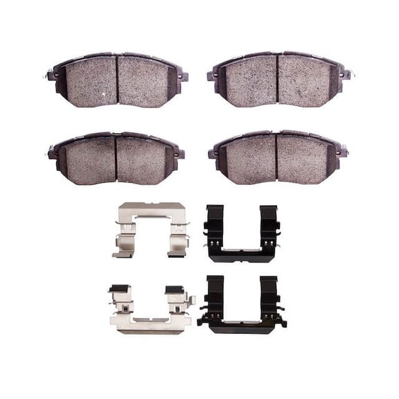 Front Brake Pad Set - Compatible with 2005 - 2019 Subaru Legacy 2006 2007 2008 2009 2010 2011 2012 2013 2014 2015 2016 2017 2018