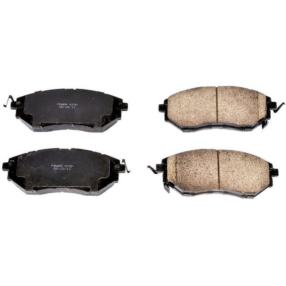 Front Brake Pad Set - Compatible with 2005 - 2019 Subaru Legacy 2006 2007 2008 2009 2010 2011 2012 2013 2014 2015 2016 2017 2018
