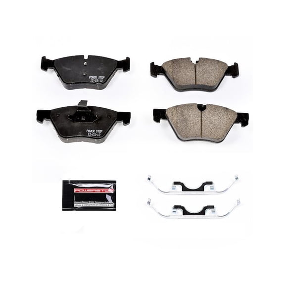 Front Brake Pad Set - Compatible with 2005 Jaguar Vanden Plas