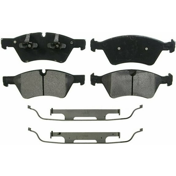Front Brake Pad Set - Compatible with 2006 - 2007 Mercedes-Benz ML500