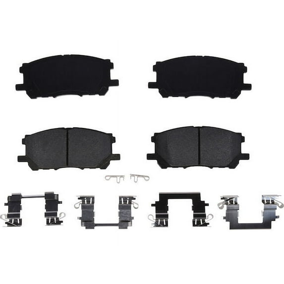 Front Brake Pad Set - Compatible with 2006 - 2008 RX400h 3.3L V6 2007