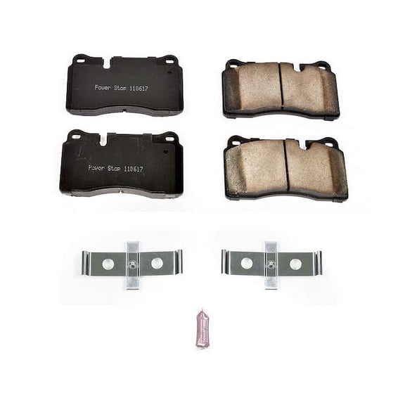 Front Brake Pad Set - Compatible with 2006 - 2009 Land Rover Range Rover Supercharged 2007 2008