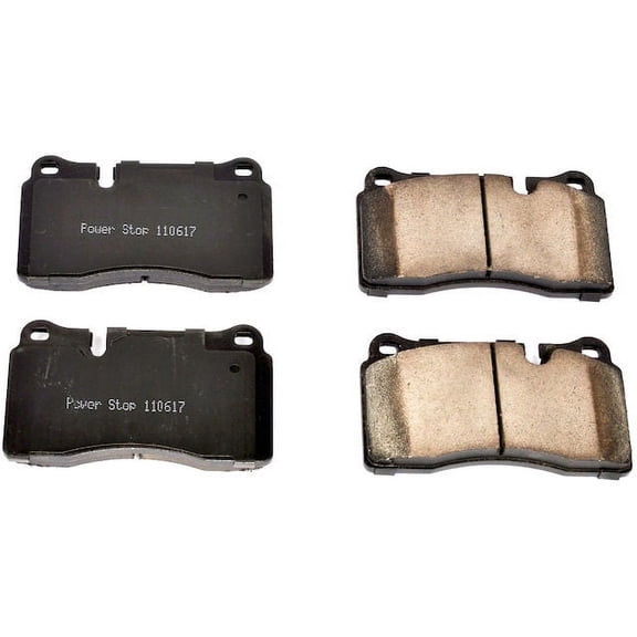 Front Brake Pad Set - Compatible with 2006 - 2009 Land Rover Range Rover Supercharged 2007 2008