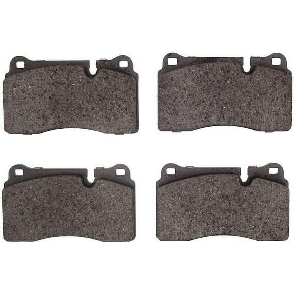 Front Brake Pad Set - Compatible with 2006 - 2009 Land Rover Range Rover Supercharged 2007 2008