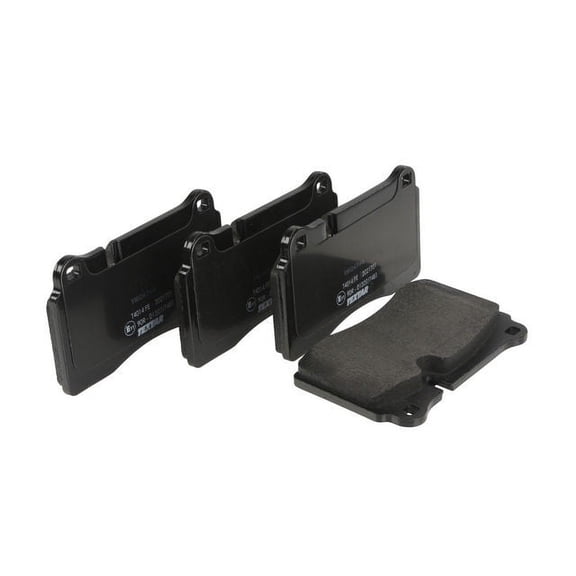 Front Brake Pad Set - Compatible with 2006 - 2009 Land Rover Range Rover Supercharged 2007 2008