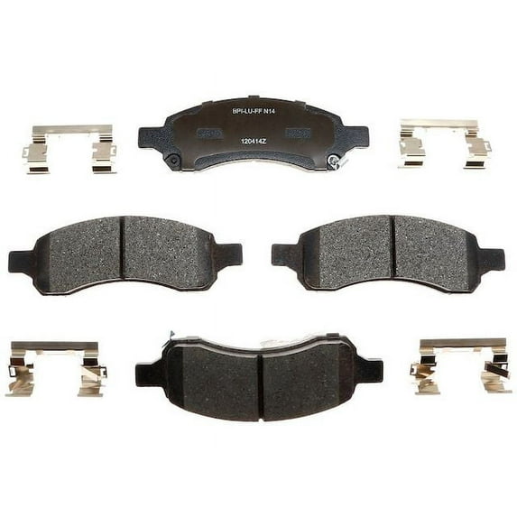Front Brake Pad Set - Compatible with 2006 - 2009 Saab 9-7x - Raybestos