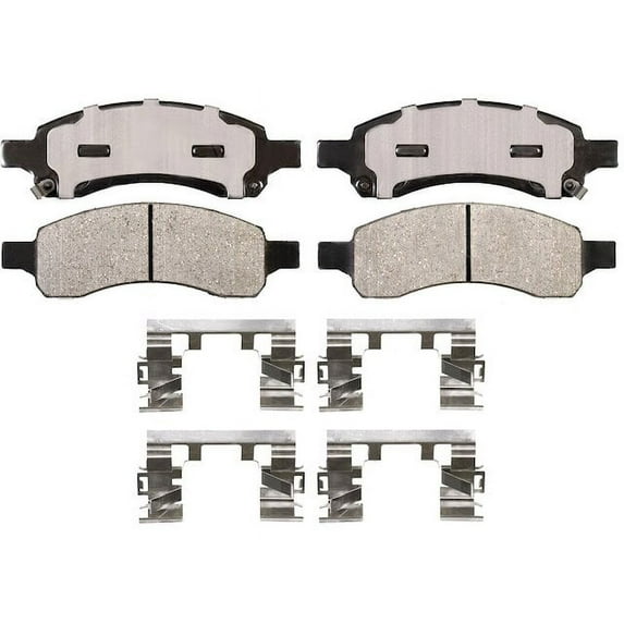 Front Brake Pad Set - Compatible with 2006 - 2009 Saab 9-7x 2007 2008