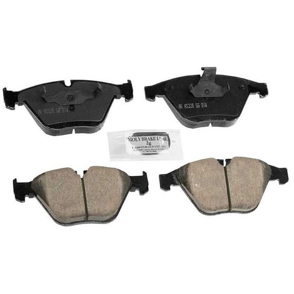 Front Brake Pad Set - Compatible with 2006 - 2010 BMW 650i 2007 2008 2009