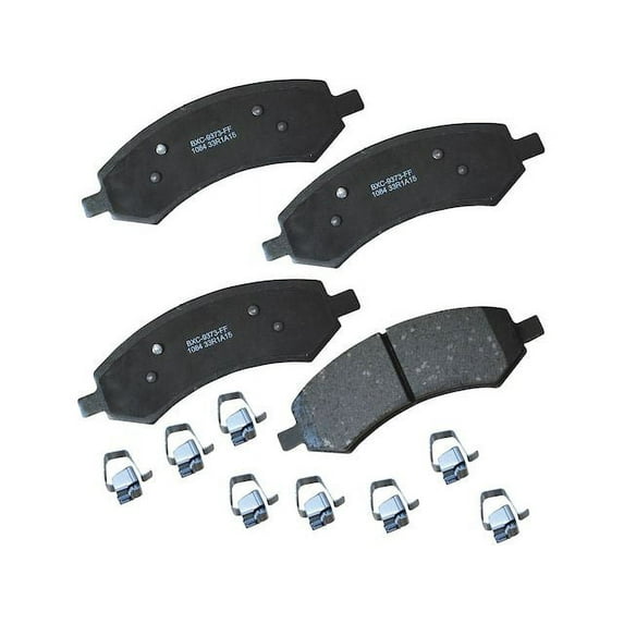 Front Brake Pad Set - Compatible with 2006 - 2010 Dodge Ram 1500 2007 2008 2009