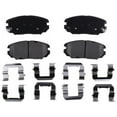 thumbnail image 1 of Front Brake Pad Set - Compatible with 2006 - 2010 Hyundai Sonata 3.3L V6 2007 2008 2009, 1 of 2