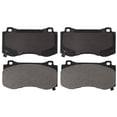 thumbnail image 1 of Front Brake Pad Set - Compatible with 2006 - 2010 Jeep Grand Cherokee S.R.T.8 6.1L V8 2007 2008 2009, 1 of 2
