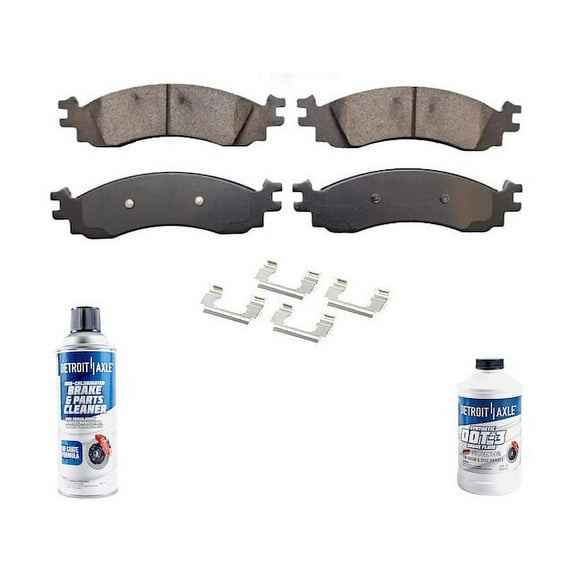 Front Brake Pad Set - Compatible with 2006 - 2010 Mercury Mountaineer 2007 2008 2009