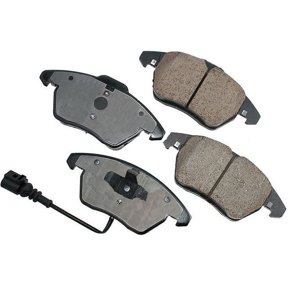 Front Brake Pad Set - Compatible with 2006 - 2010 Volkswagen Passat 2007 2008 2009
