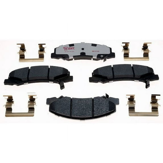 Front Brake Pad Set - Compatible with 2006 - 2011 Cadillac DTS 2007 2008 2009 2010