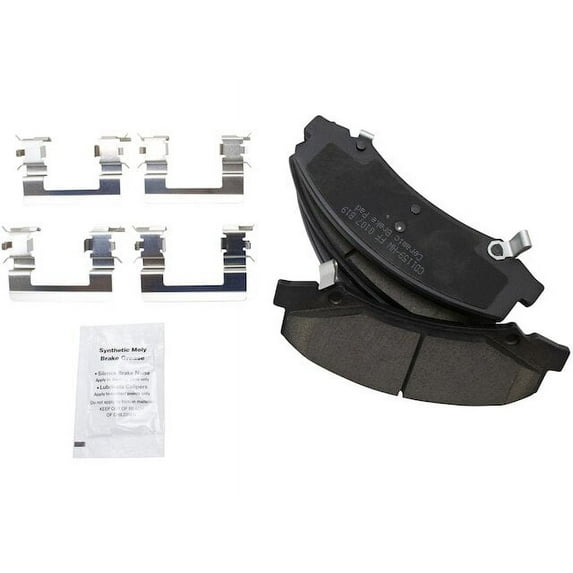 Front Brake Pad Set - Compatible with 2006 - 2011 Cadillac DTS 2007 2008 2009 2010