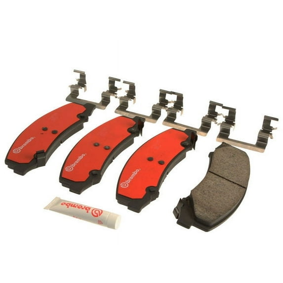 Front Brake Pad Set - Compatible with 2006 - 2011 Chevy Impala 2007 2008 2009 2010