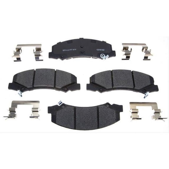 Front Brake Pad Set - Compatible with 2006 - 2013 Chevy Impala 2007 2008 2009 2010 2011 2012