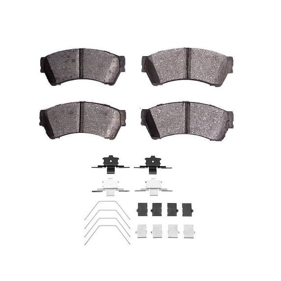 Front Brake Pad Set - Compatible with 2006 - 2013 Mazda 6 2007 2008 2009 2010 2011 2012