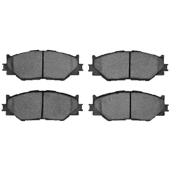 Front Brake Pad Set - Compatible with 2006 - 2015 Lexus IS250 - Dynamic Friction