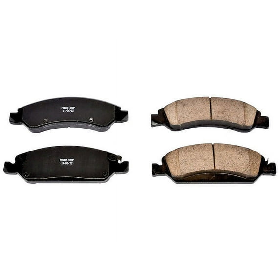 Front Brake Pad Set - Compatible with 2006 - 2018 Chevy Silverado 1500 2007 2008 2009 2010 2011 2012 2013 2014 2015 2016 2017