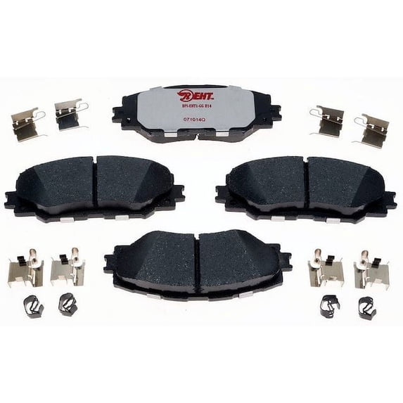 Front Brake Pad Set - Compatible with 2006 - 2018 Toyota RAV4 LE 2007 2008 2009 2010 2011 2012 2013 2014 2015 2016 2017