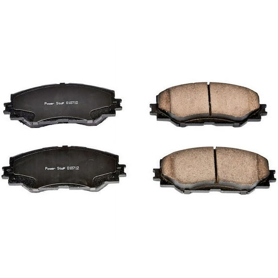 Front Brake Pad Set - Compatible with 2006 - 2018 Toyota RAV4 LE 2007 2008 2009 2010 2011 2012 2013 2014 2015 2016 2017