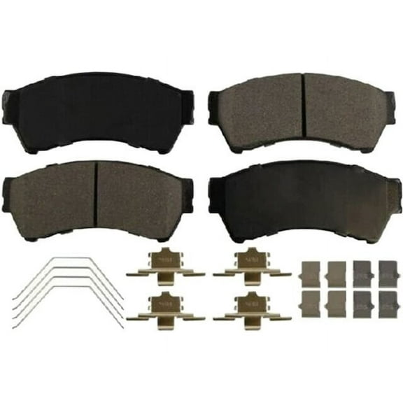 Front Brake Pad Set - Compatible with 2006 Lincoln Zephyr